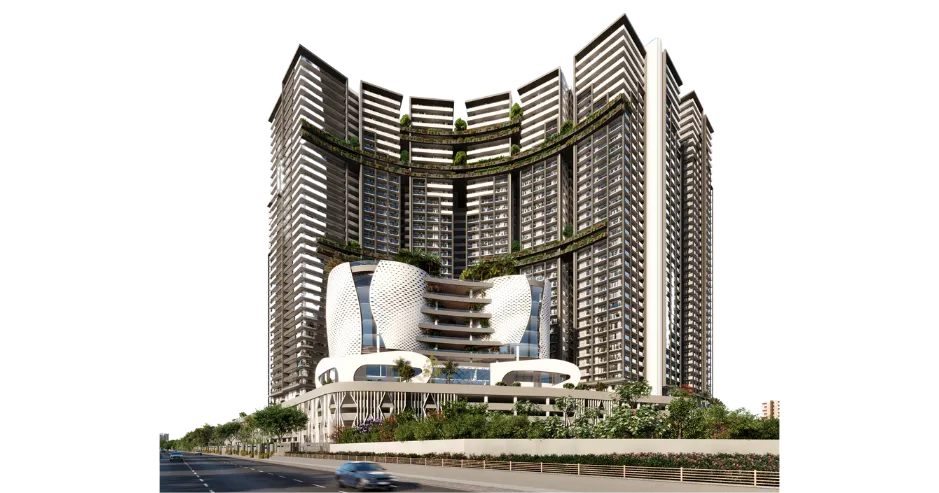 Artist impression of MoonGlade's street-facing elevation